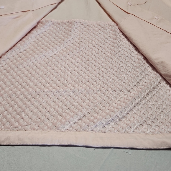 Dickies x TDC Snap Button Long Sleeve Work Shirt In Champagne Pink - Size 2XL - Picture 16 of 16